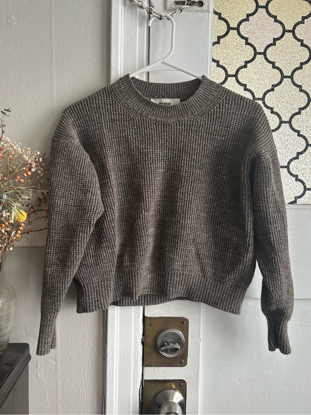 Buck Mason Seafarer Cotton Shrunken Crew Sweater - Picture 4 of 8